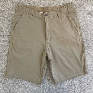 Men’s Khaki Shorts Size 32 W George Like New